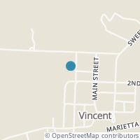 Map location of 191 High St, Vincent OH 45784