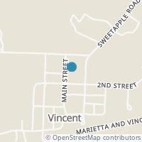 Map location of 10 Main St, Vincent OH 45784