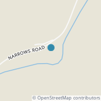 Map location of 24640 Narrows Rd, South Bloomingville OH 43152