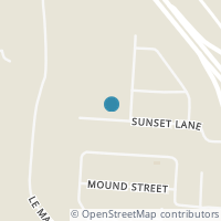 Map location of 24 Sunset Ln, The Plains OH 45780