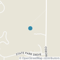 Map location of 1594 Osborn Rd, Wilmington OH 45177