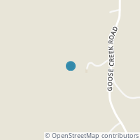 Map location of 23519 Goose Creek Rd, South Bloomingville OH 43152