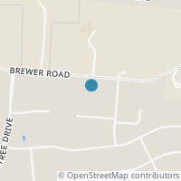 Map location of 5435 Brewer Rd, Mason OH 45040