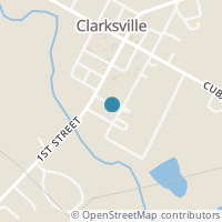 Map location of 58 South St, Clarksville OH 45113