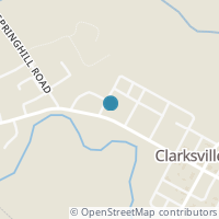 Map location of 243 W Main St, Clarksville OH 45113