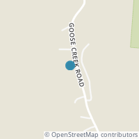 Map location of 22859 Goose Creek Rd, South Bloomingville OH 43152