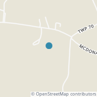 Map location of 708 Mcdonald Rd, Waterford OH 45786