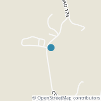 Map location of 1622 Warren Chapel Rd, Fleming OH 45729