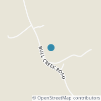 Map location of 1626 Bull Creek Rd, Laurelville OH 43135