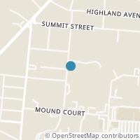 Map location of 211 Walnut St, Lebanon OH 45036