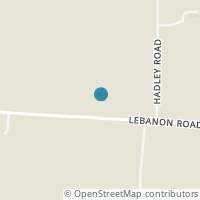 Map location of 1410 Lebanon Rd, Clarksville OH 45113