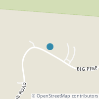 Map location of 24474 Big Pine Rd, South Bloomingville OH 43152