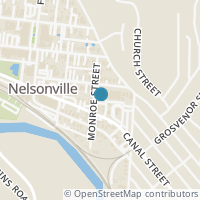 Map location of 98 Monroe St, Nelsonville OH 45764