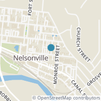 Map location of 116 Fayette St, Nelsonville OH 45764