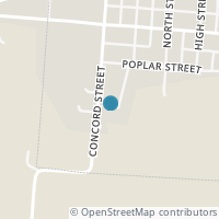 Map location of S Of Poplar, Adelphi OH 43101