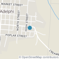 Map location of 12066 Gay St, Adelphi OH 43101