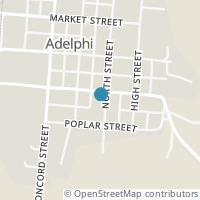 Map location of 11950 Gay St, Adelphi OH 43101