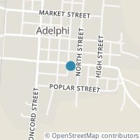 Map location of 11946 Gay St, Adelphi OH 43101
