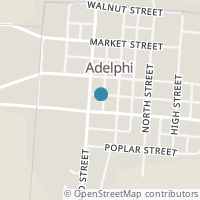 Map location of 11869 Gay St, Adelphi OH 43101
