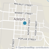 Map location of 11932 Main St, Adelphi OH 43101