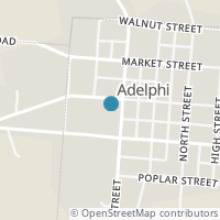 Map location of 11814 Main St, Adelphi OH 43101