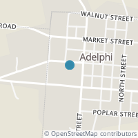 Map location of 11786 Main St, Adelphi OH 43101