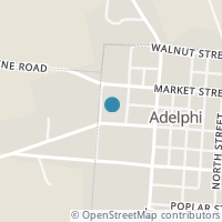 Map location of 11747 Main St, Adelphi OH 43101