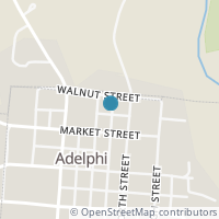 Map location of 19938 Dawson St, Adelphi OH 43101