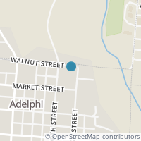 Map location of 12022 Walnut St, Adelphi OH 43101