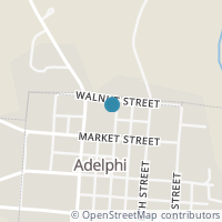 Map location of 19437 Dawson St, Adelphi OH 43101