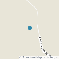 Map location of 19099 Taylor Ridge Rd, Glouster OH 45732