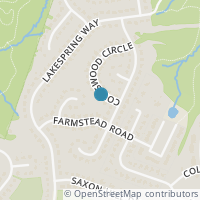 Map location of 926 Coteswood Circle, Cockeysville, MD 21030