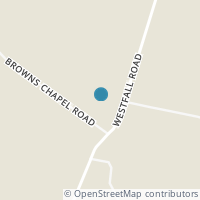 Map location of 2653 Browns Chapel Rd, Clarksburg OH 43115