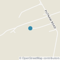 Map location of 3185 Putnam Rd, Clarksburg OH 43115