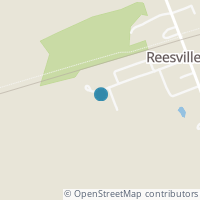 Map location of 215 Jordan St, Reesville OH 45166