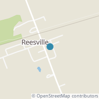 Map location of 490 N State Route 72, Reesville OH 45166