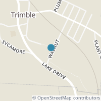 Map location of 19367 Walnut St, Trimble OH 45782