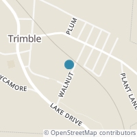 Map location of 19417 Walnut St, Trimble OH 45782