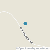 Map location of 8640 Cox Kolbe Rd, Glouster OH 45732
