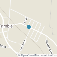Map location of 31 Congress St, Trimble OH 45782
