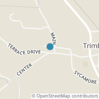 Map location of 19537 Center St, Trimble OH 45782