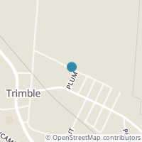 Map location of 19625 Plum St, Trimble OH 45782