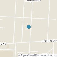 Map location of 2132 Sheffield St, Middletown OH 45044