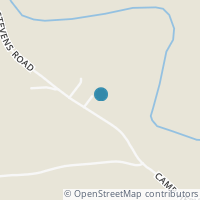 Map location of 1595 Camp Hervida Rd, Waterford OH 45786