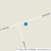 Map location of 2324 Asbury Rd, Clarksburg OH 43115