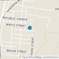 Map location of 24 Atkins St, Glouster OH 45732