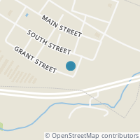 Map location of 381 Grant St, Harveysburg OH 45032