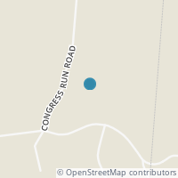 Map location of 11699 Congress Run Rd, Glouster OH 45732