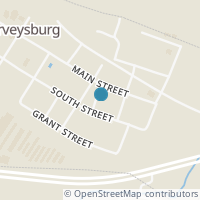 Map location of 352 Main St, Harveysburg OH 45032
