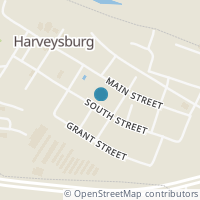 Map location of 275 South St, Harveysburg OH 45032
